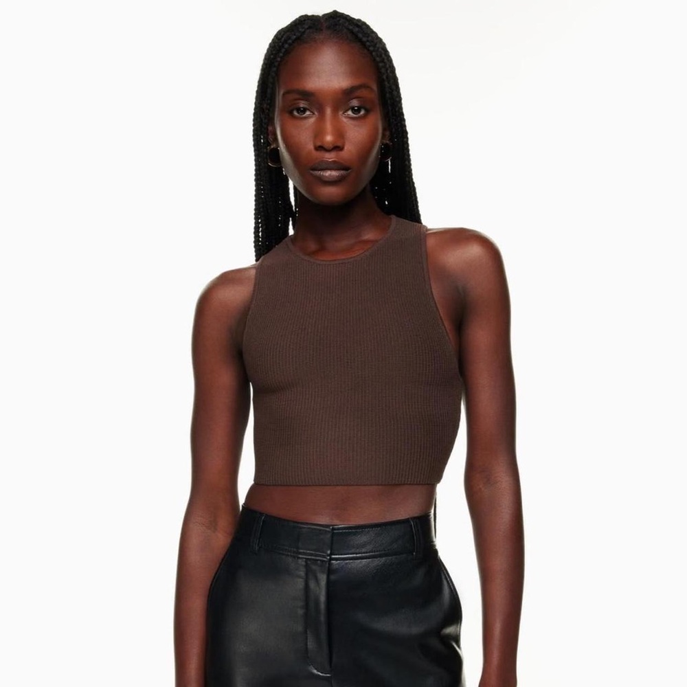 Babaton Brown Women's Tank Top